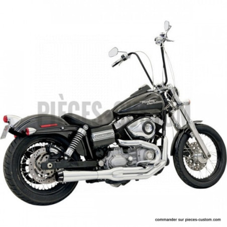 Echappement-Bassani-Road-Race-II-chrome-pour-Dyna-de-1991-à-2017-ref-18002171