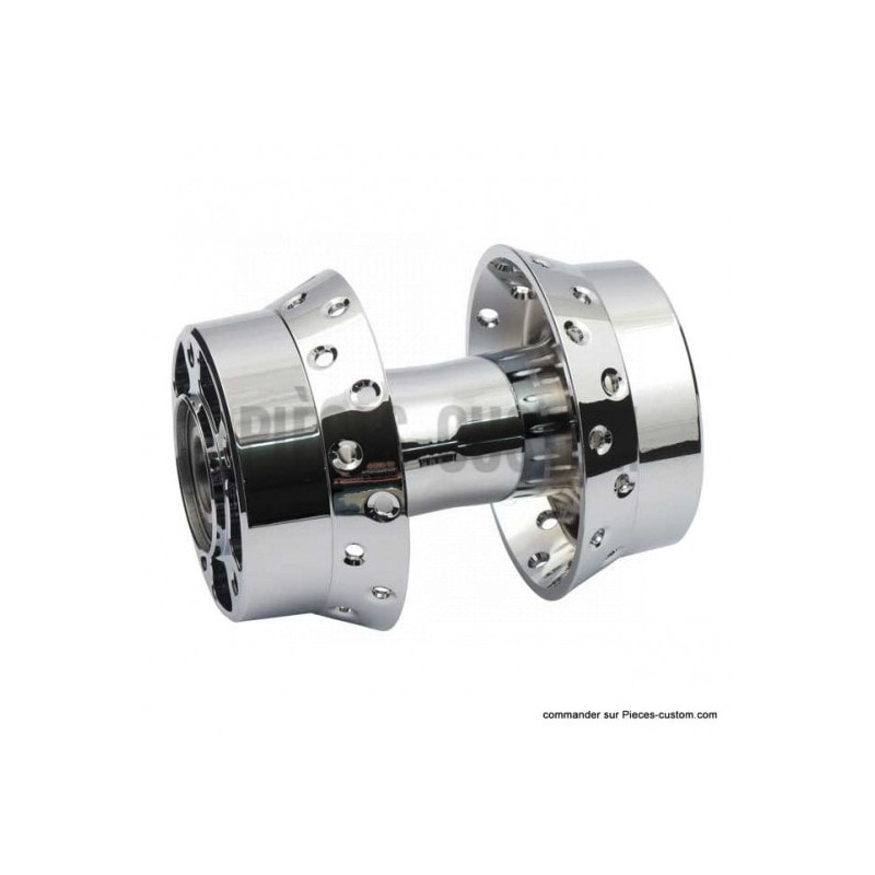 Moyeu-de-roue-avant-Chrome-pour-Touring-de-2009-à-2025-sans-abs-ref-991256