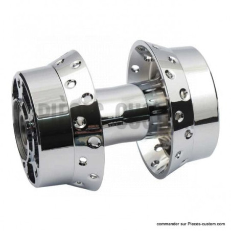 Moyeu-de-roue-avant-Chrome-pour-Touring-de-2009-à-2025-sans-abs-ref-991256