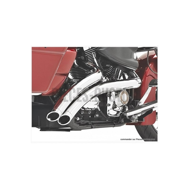Echappement-Freedom-Performance-Radical-Chromé-pour-Dyna-de-1991-à-2005-ref-735979