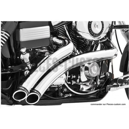 Echappement-Freedom-Perfomance-Radical-Chrome-et-Noir-Dyna-de-2006-à-2017-ref-735982