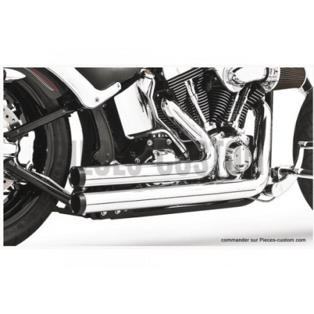 Echappement-Freedom-Performance-Shorty-chrome-pour-Dyna-de-2006-à-2017-ref-735615