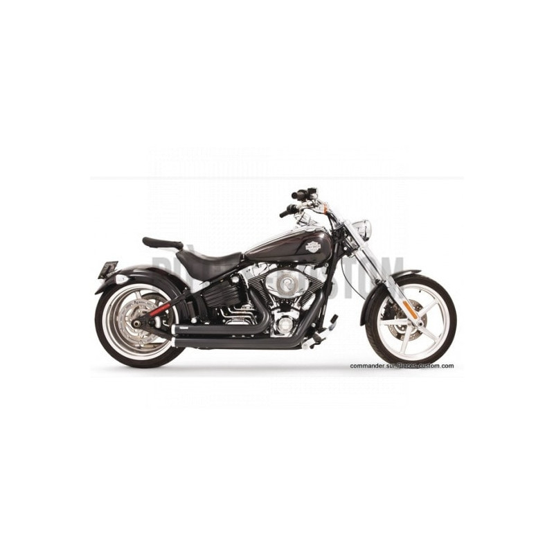 Echappement-Freedom-Performance-Shorty-Noir-pour-Dyna-de-2006-à-2017-ref-735612