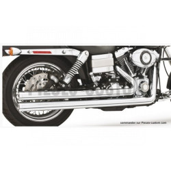 Echappement-Freedom-Performance-LG-chrome-pour-Dyna-de-2006-à-2017-ref-735609