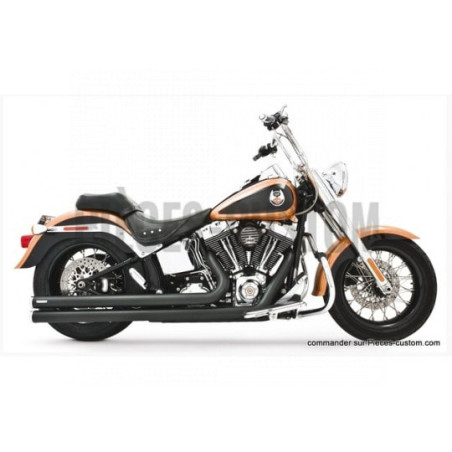 Echappement-Freedom-Performance-LG-chrome-Noir-Dyna-de-1991-à-2005-ref-735611