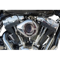 Filtre-à-air-Stealth-Air-Stinger-Chromé-S-S-pour-modèles-de-2008-à-2017-ref-10102963