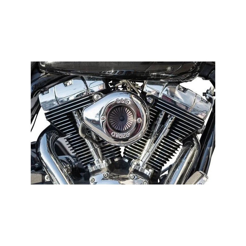 Filtre-à-air-Stealth-Air-Stinger-Chromé-S-S-pour-modèles-de-2008-à-2017-ref-10102963