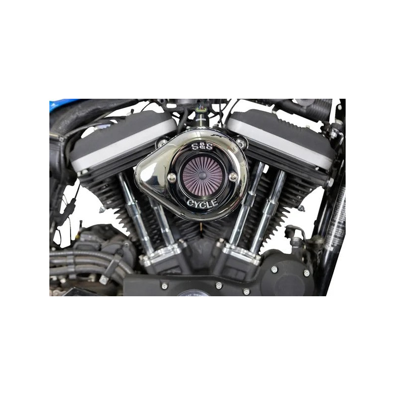 Filtre-à-air-Stealth-Air-Stinger-S-S-Chromé-pour-Sportster-de-2007-à-2022-ref-10102968