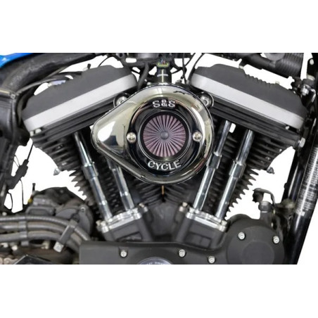 Filtre-à-air-Stealth-Air-Stinger-S-S-Chromé-pour-Sportster-de-2007-à-2022-ref-10102968