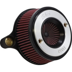 Filtre-à-air-S-S-chromé-Stealth-Air-Stinger-pour-M8-2017-à-2023-ref-10102958