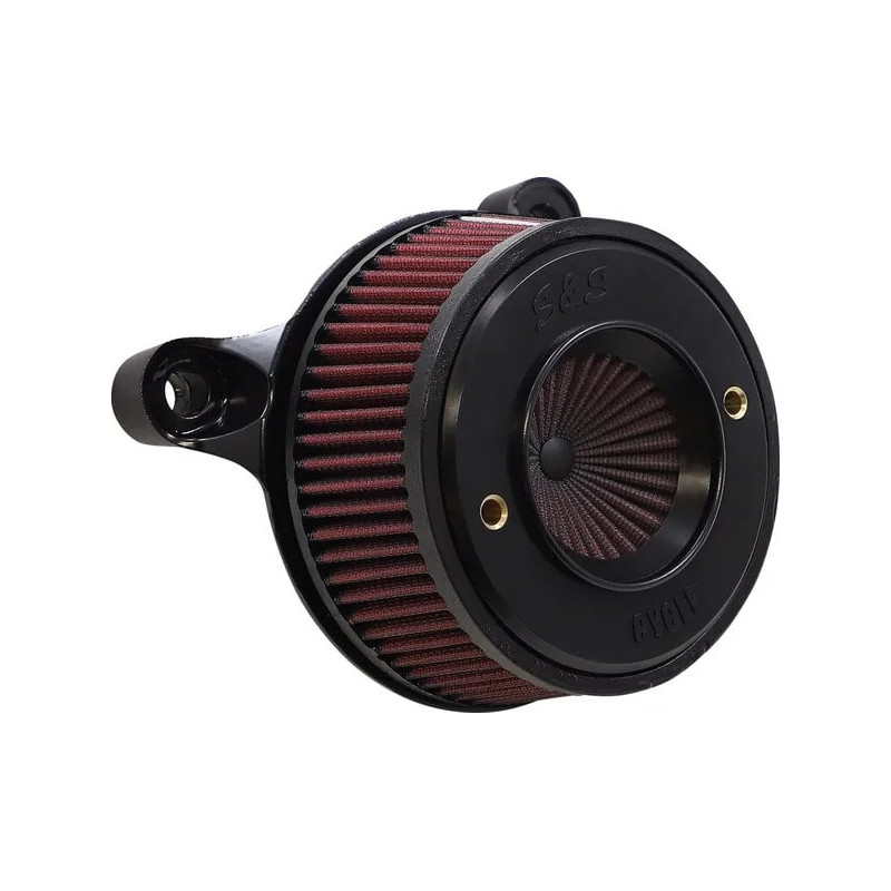 Filtre-à-air-S-S-Noir-Stealth-Air-Stinger-pour-Twin-Cam-de-2001-à-2017-ref-10102960