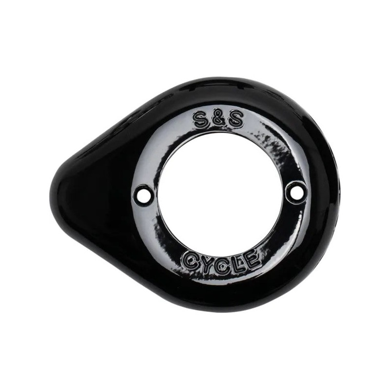 Cache-de-filtre-à-Air-Stinger-Stealth-S-S-Teardrop-Gloss-Black-ref-10140305
