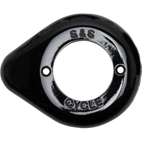 Cache-de-filtre-à-Air-Stinger-Stealth-S-S-Teardrop-Gloss-Black-ref-10140305