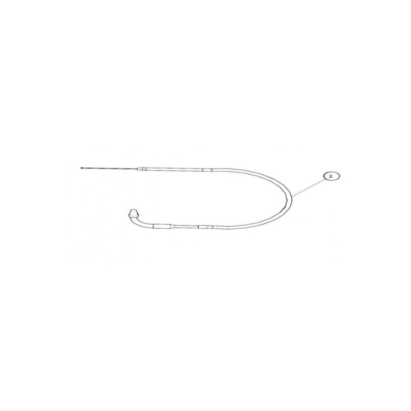 Câble-accélérateur-Royal-Enfield-pour-Classic-Bullet-Météor-350-ref-1100228/D