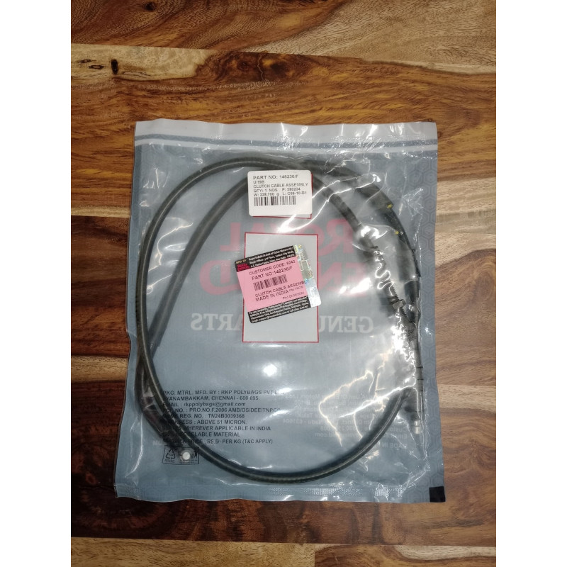 Câble-embrayage-origine-Royal-Enfield-pour-Continental-GT-650-ref-148236/F