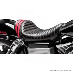 Selle-Stubs-Spoiler-rayures-rouges-pour-Dyna-de-2006-à-2017-ref-08030443