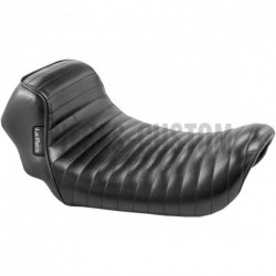 Selle-solo-Le-Pera-Sprocket-Pleated-pour-Dyna-de-2006-à-2017-ref-08030580