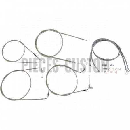 Kit-câbles-Baron-guidon-15-17-Yamaha-XVS1100-Dragstar-Classic-1999-à-2009-ref-06501014