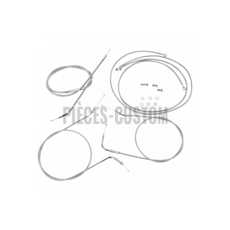 Kit-câbles-Baron-guidon-18-20-Acier-Yamaha-XVS1600A-Dragstar-1999-2003-ref-06501024