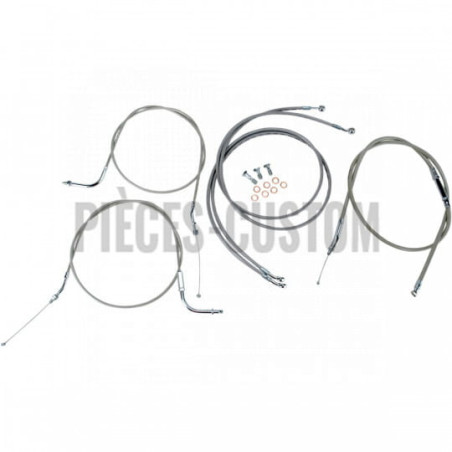 Kit-câbles-Baron-guidon-12-14-Yamaha-XV1700A-Road-Star-2004-2007-ref-06501001
