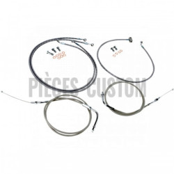 Kit-câbles-guidon-12-14-Acier-inox-XV1900-Roadliner-Stratoliner-2006-2015-ref-06501008