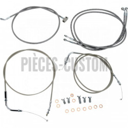 Kit-câbles-guidon-18-20-Acier-inox-XV1900-Roadliner-Stratoliner-2006-2015-ref-06501033