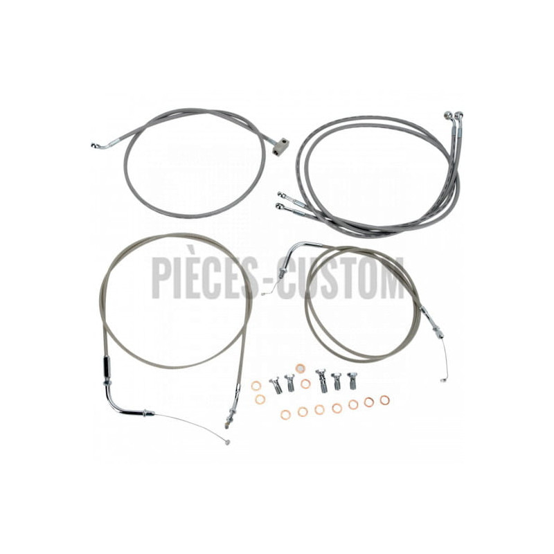 Kit-câbles-guidon-18-20-Acier-inox-XV1900-Roadliner-Stratoliner-2006-2015-ref-06501033