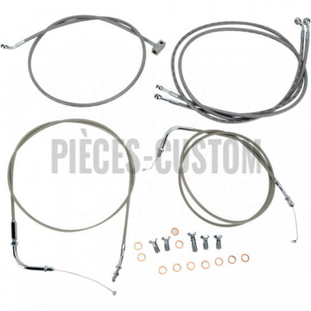 Kit-câbles-guidon-18-20-Acier-inox-XV1900-Roadliner-Stratoliner-2006-2015-ref-06501033