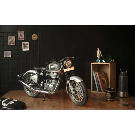 Maquette-Royal-Enfield-Classic-500-1-3-Antique-Silver-ref-RLCSMO220082