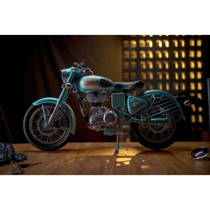 Maquette-Royal-Enfield-Classic-500-1-3-Teal-Green-ref-RLCSMO220078
