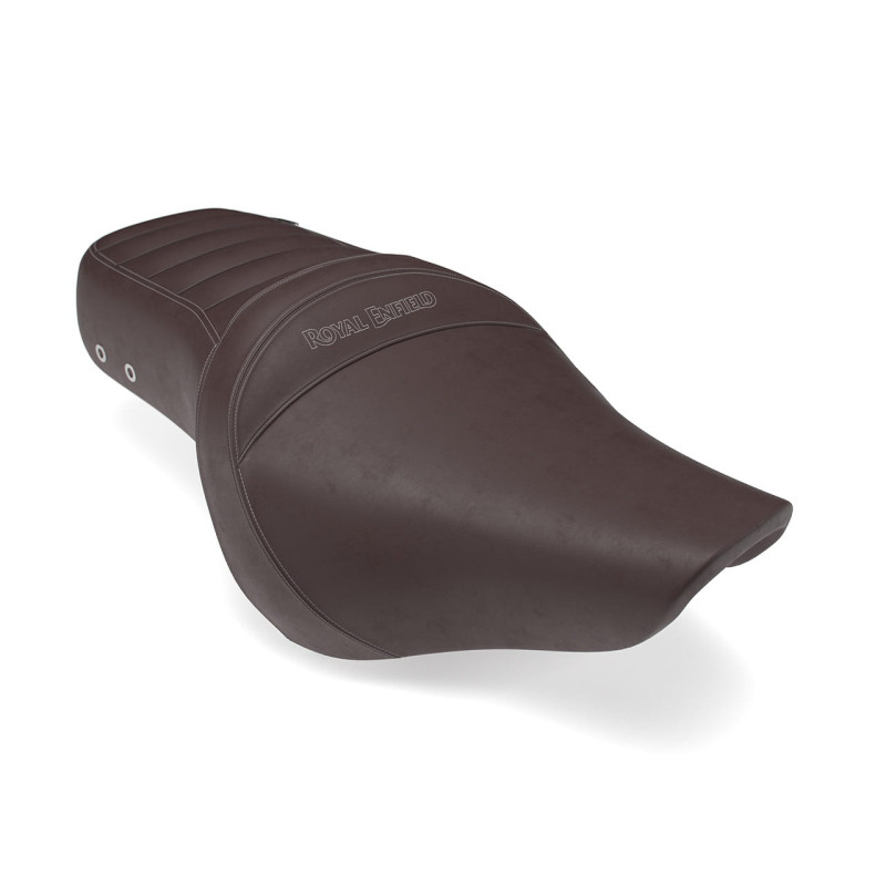 Selle-touring-Marron-Royal-Enfield-pour-Bullet-350-ref-KXA00060