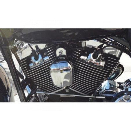 Kit-caches-bougies-et-culasses-Lisse-Bridge-Style-Twin-Cam-1999-2017-ref-688870