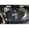 Kit-caches-bougies-culasses-Noir-Finned-Twin-Cam-EFI-1999-à-2017-ref-688873
