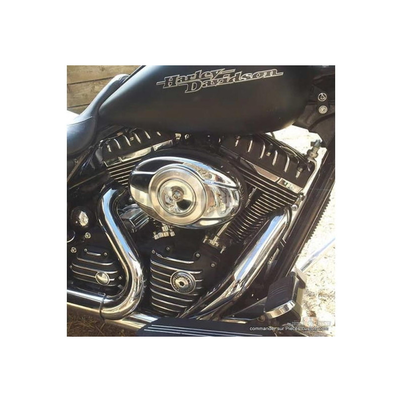 Caches-culbuteurs-Ribsters-Noir-pour-Twin-Cam-de-1999-à-2016-ref-618491