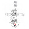 Embase-de-Cache-culbuteur-chromé-Big-Twin-de-1992-à-1999-ref-900239