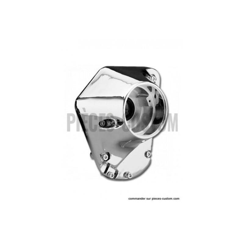Carter-de-distribution-chromé-pour-Big-Twin-de-1970-à-1973-ref-28141-OEM-25218-70