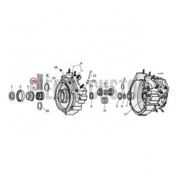 Roulement-carter-moteur-côté-droit-+-0002-pour-moteur-de-1958-à-1986-ref-09240181-OEM-9221