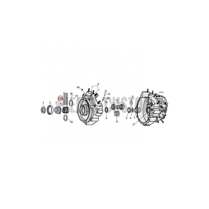 Roulement-carter-moteur-côté-droit-+-0002-pour-moteur-de-1958-à-1986-ref-09240181-OEM-9221