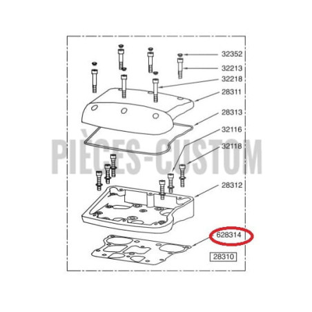 Joint-de-boitier-culbuteur-moteur-Revtech-110-cci-et-100-cci-ref-628314