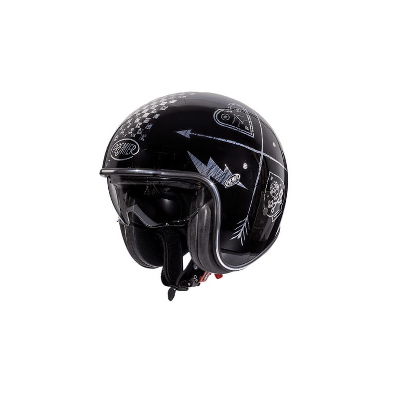 Casque-Jet-Premier-Vintage-NX-Silver-Chrome-ref-01043053