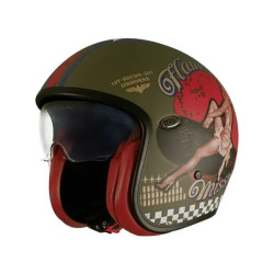Casque-Jet-Premier-Vintage-Pin-Up-Military-ref-01043038