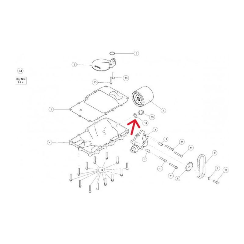 Joint-bouchon-de-vidange-M14-Royal-Enfield-ref-575630A