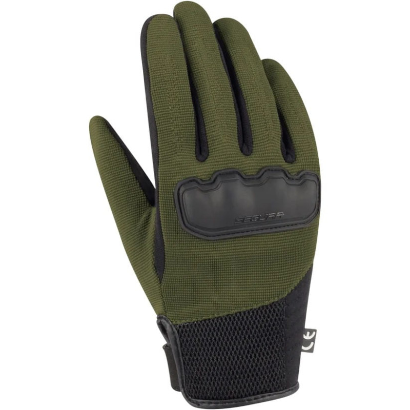Gants-Segura-été-modèle-Lady-Eden-Noir-et-Kaki-pour-femme-ref-SGE1159