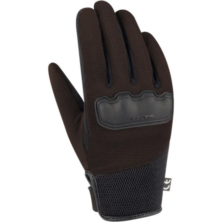 Gants-été-homme-modèle-EDEN-Segura-Noir-et-Marron-ref-SGE1143