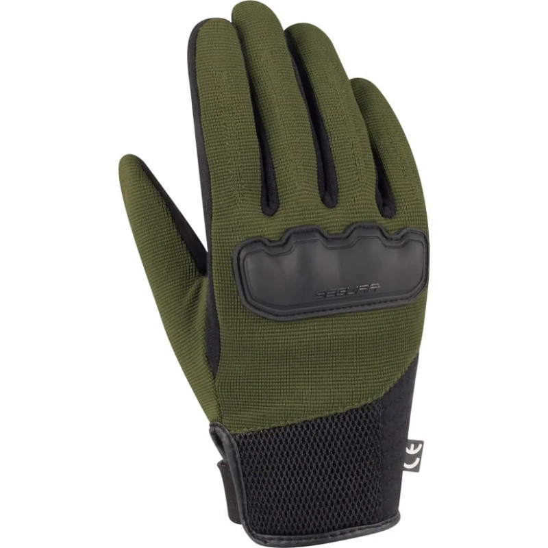 Gants-homme-modèle-EDEN-été-Segura-Kaki-et-Noir-ref-SGE1149