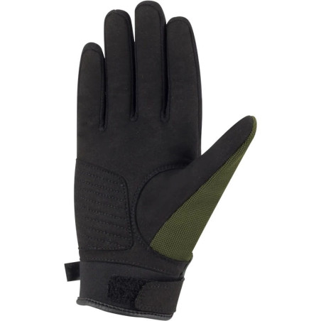 Gants-homme-modèle-EDEN-été-Segura-Kaki-Noir-ref-SGE1149