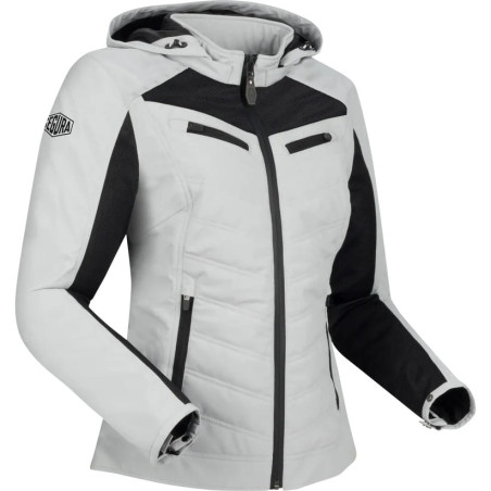 Veste-femme-Segura-LADY-NATCHO-VENTED-Gris-Clair-Blanc-ref-STB1479