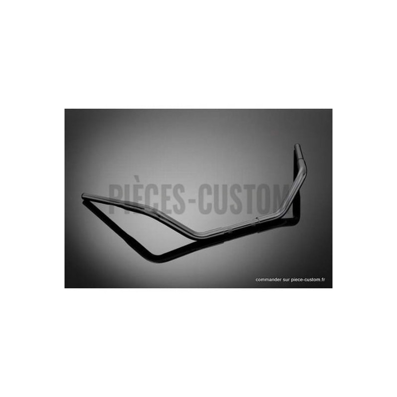 Guidon-custom-1-pouce-1-quart-Noir-Largeur-90-cm-sans-empreintes-ref-55-502B