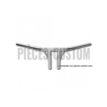 Guidon-T-Bar-12-pouces-Chromé-passage-interne-ref-693654