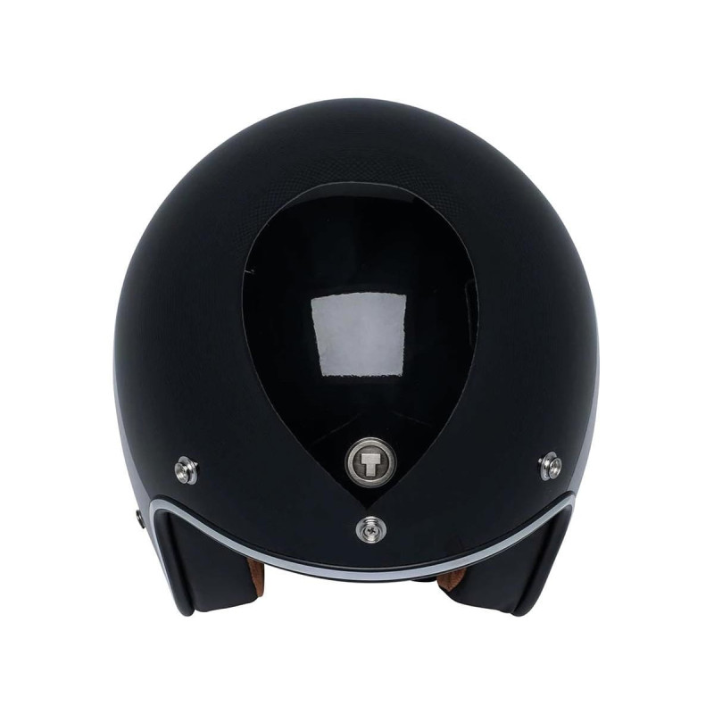 Casque-jet-Del-Mar-modèle-T-50-ECE-Noir-brillant-ref-923272